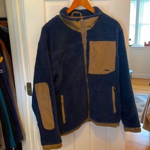 Mountain Khakis Relaxed Fit Size Med Sherpa Fleece Men's Jacket
